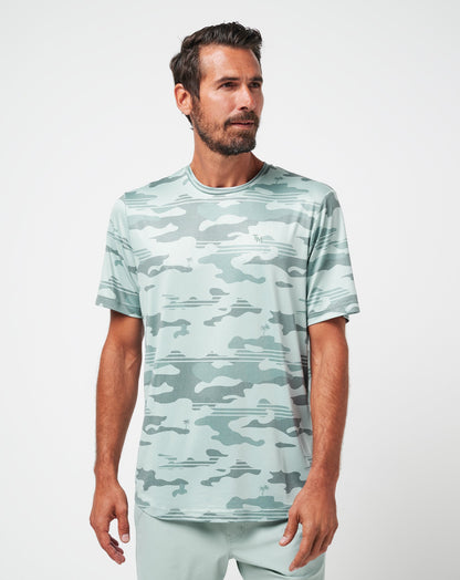 Travis Mathew Online Season Stealth Tee Men|New