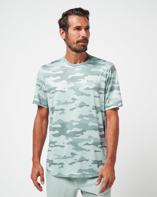 Travis Mathew Online Season Stealth Tee Men|New
