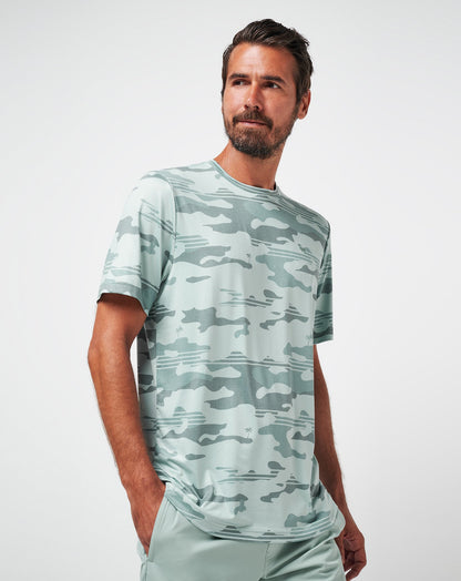 Travis Mathew Online Season Stealth Tee Men|New