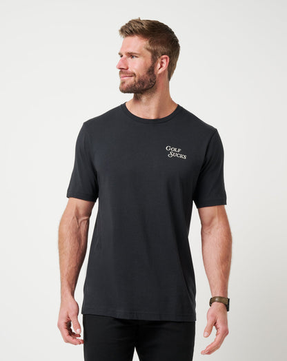 Travis Mathew Discount Course Rules Tee Men