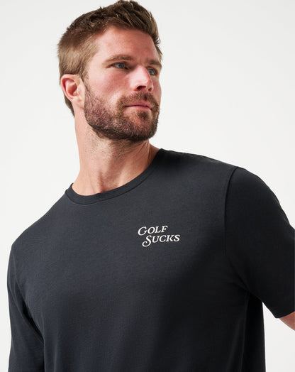 Travis Mathew Discount Course Rules Tee Men