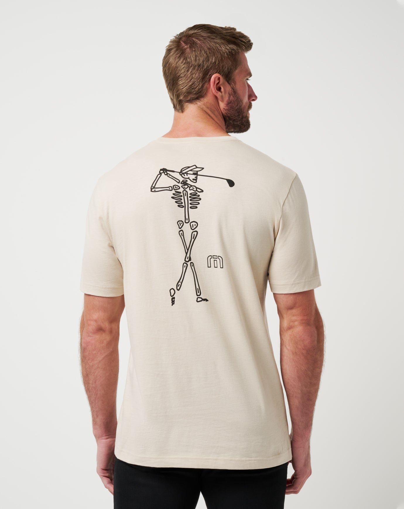 Travis Mathew Online Course Rules Tee Men