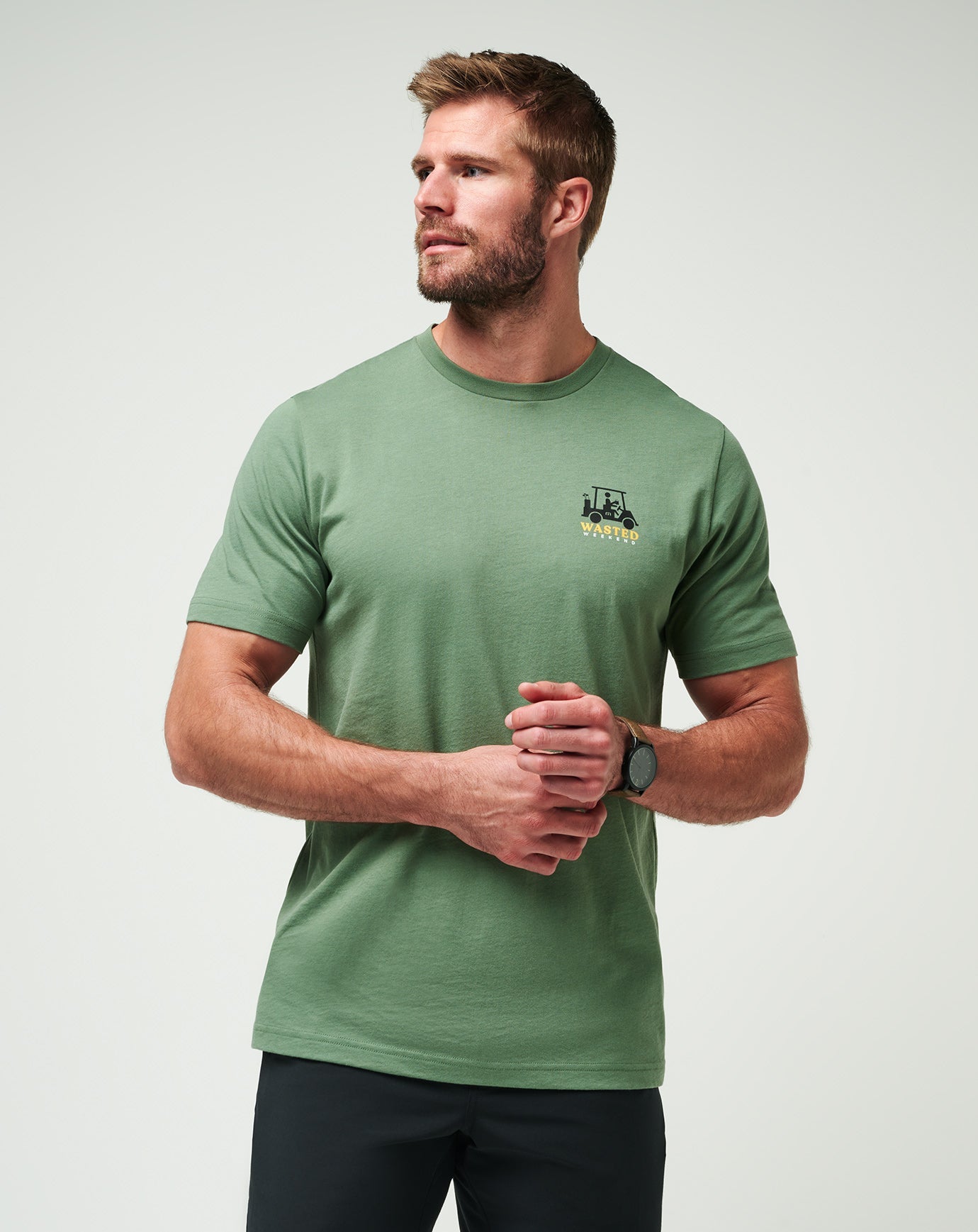 Travis Mathew US Beer Happy Tee Men