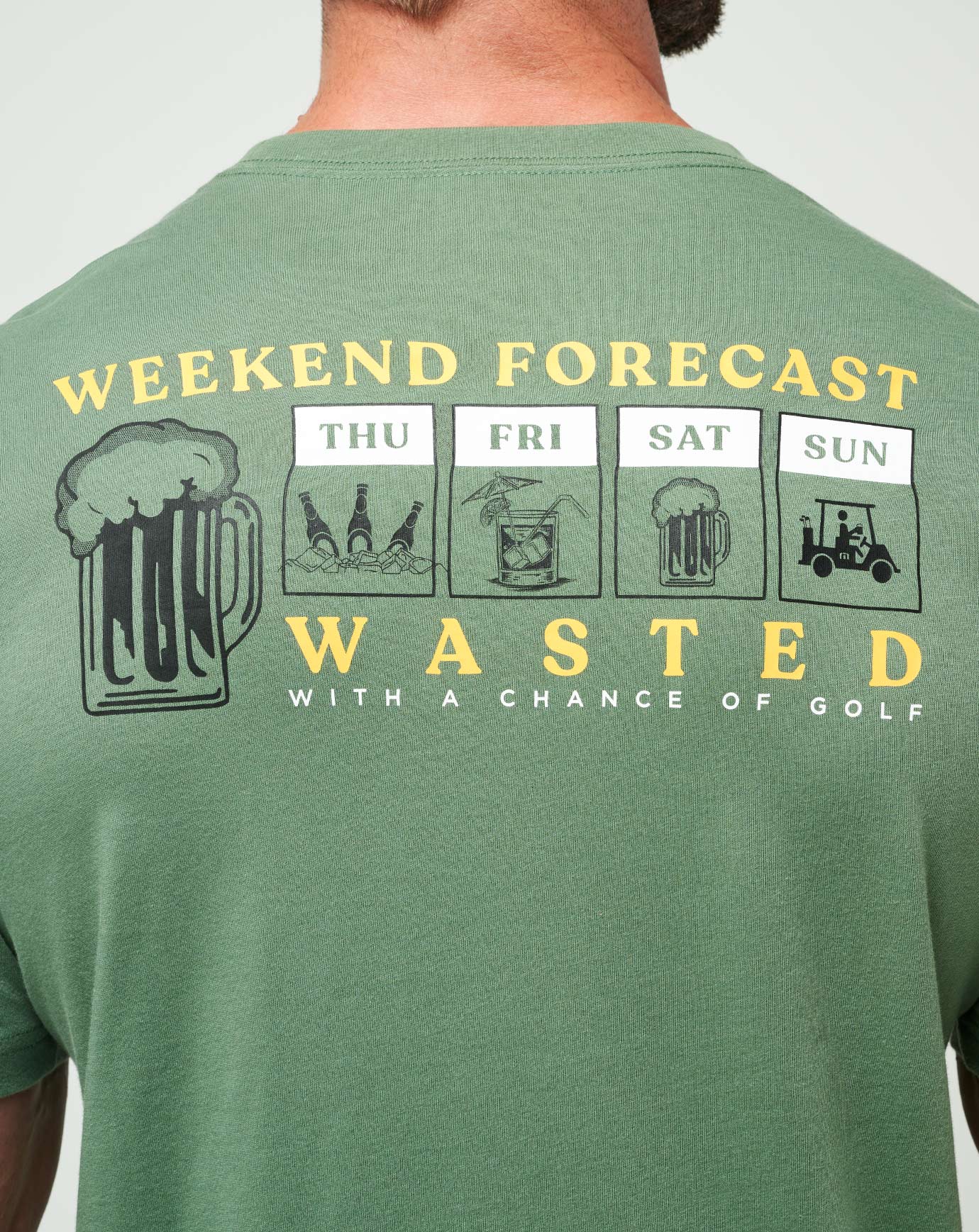Travis Mathew US Beer Happy Tee Men