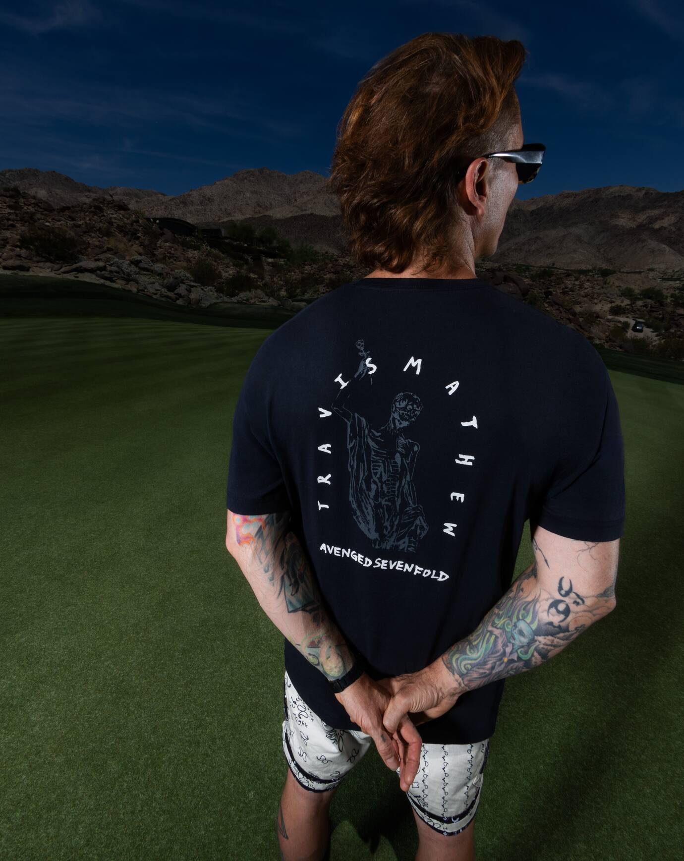 Travis Mathew Sale Shepherd Of Fire Tee Men