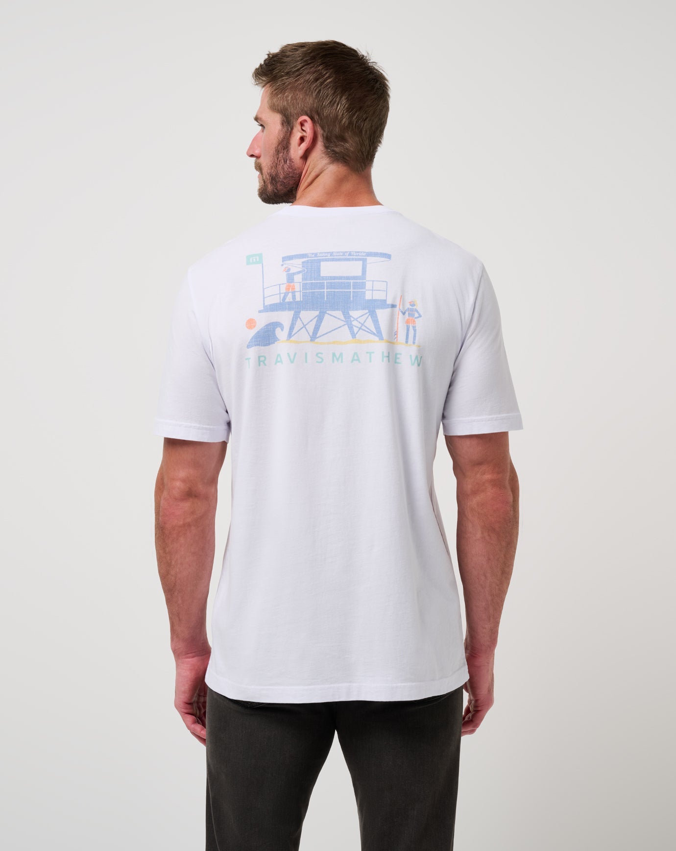 Travis Mathew Online Key West Kiss Tee Men