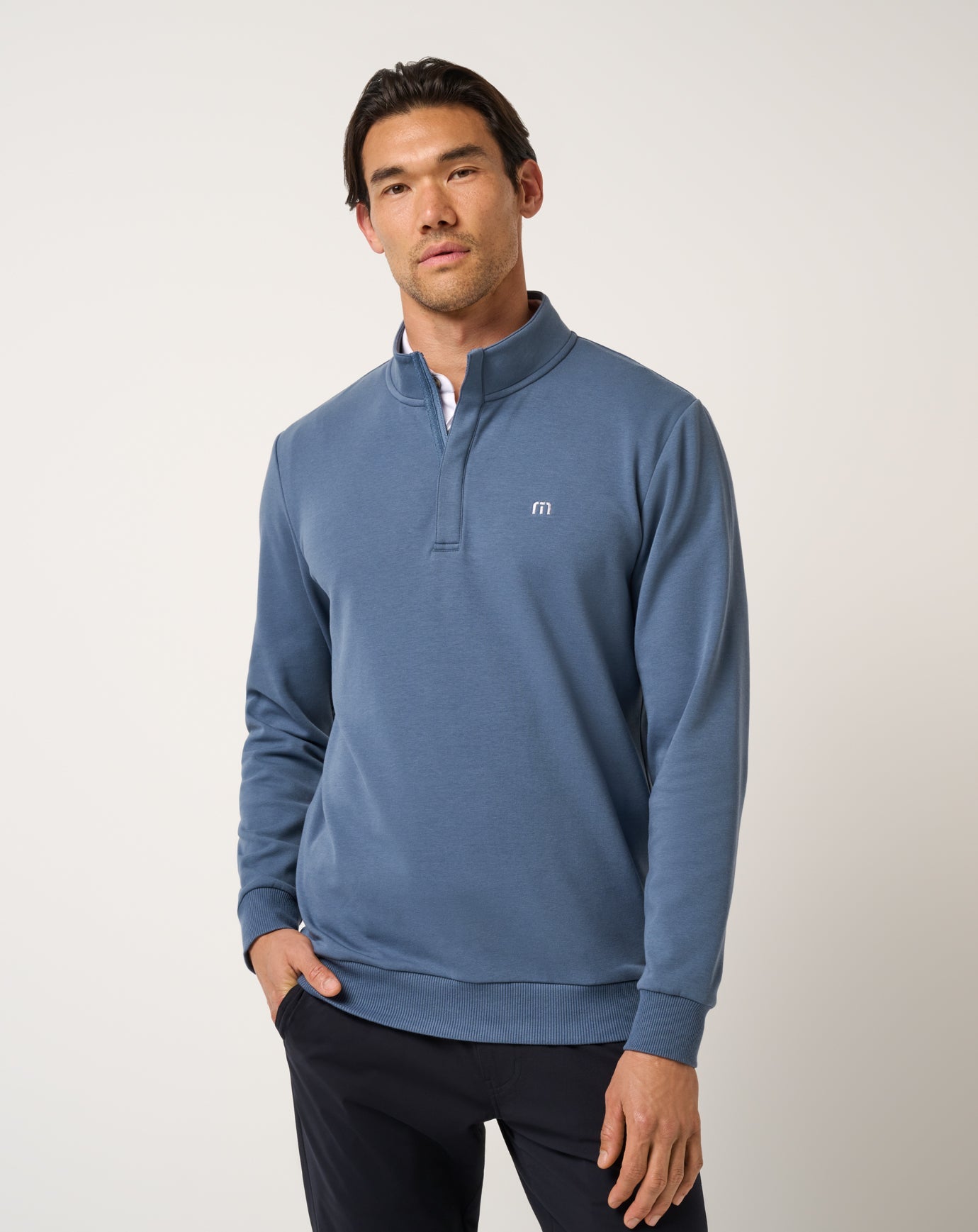 Travis Mathew Online Cloud Quarter Zip 2.0 Men|Golf|New