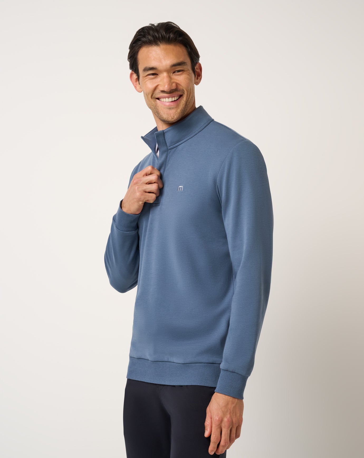 Travis Mathew Online Cloud Quarter Zip 2.0 Men|Golf|New