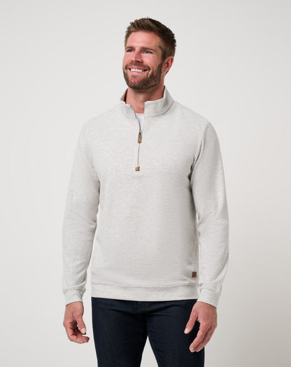 Travis Mathew Discount Cloud Sweater Quarter Zip Men