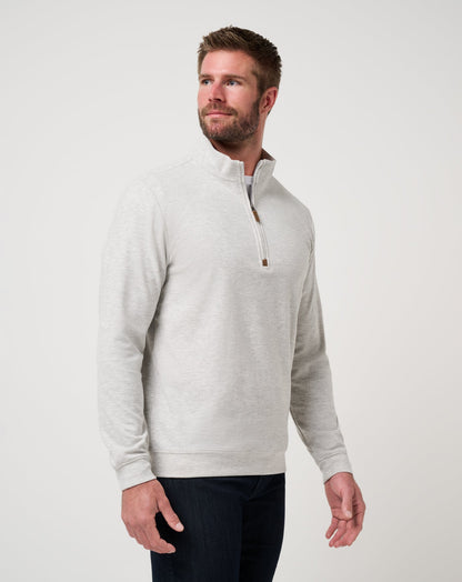 Travis Mathew Discount Cloud Sweater Quarter Zip Men