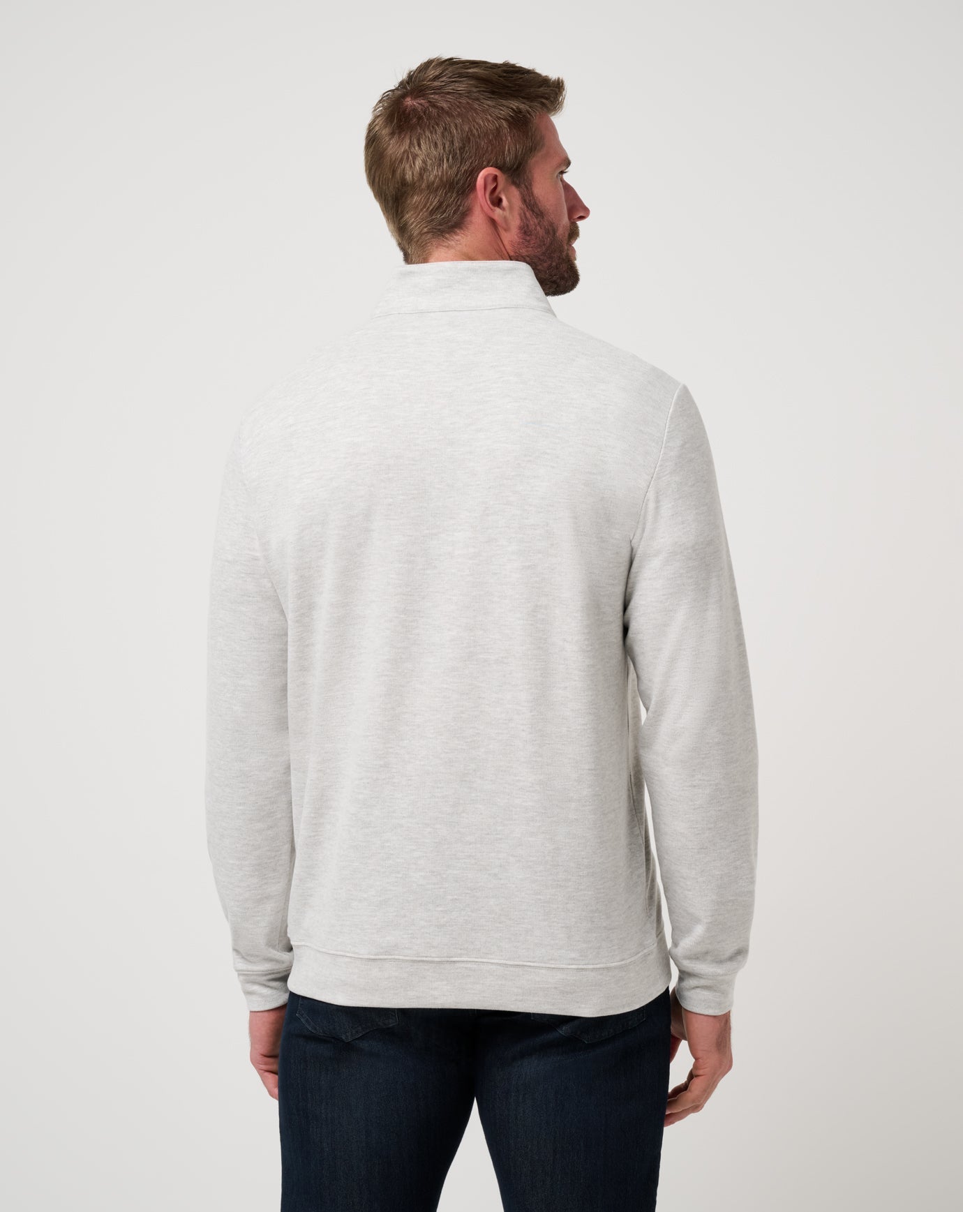 Travis Mathew Discount Cloud Sweater Quarter Zip Men