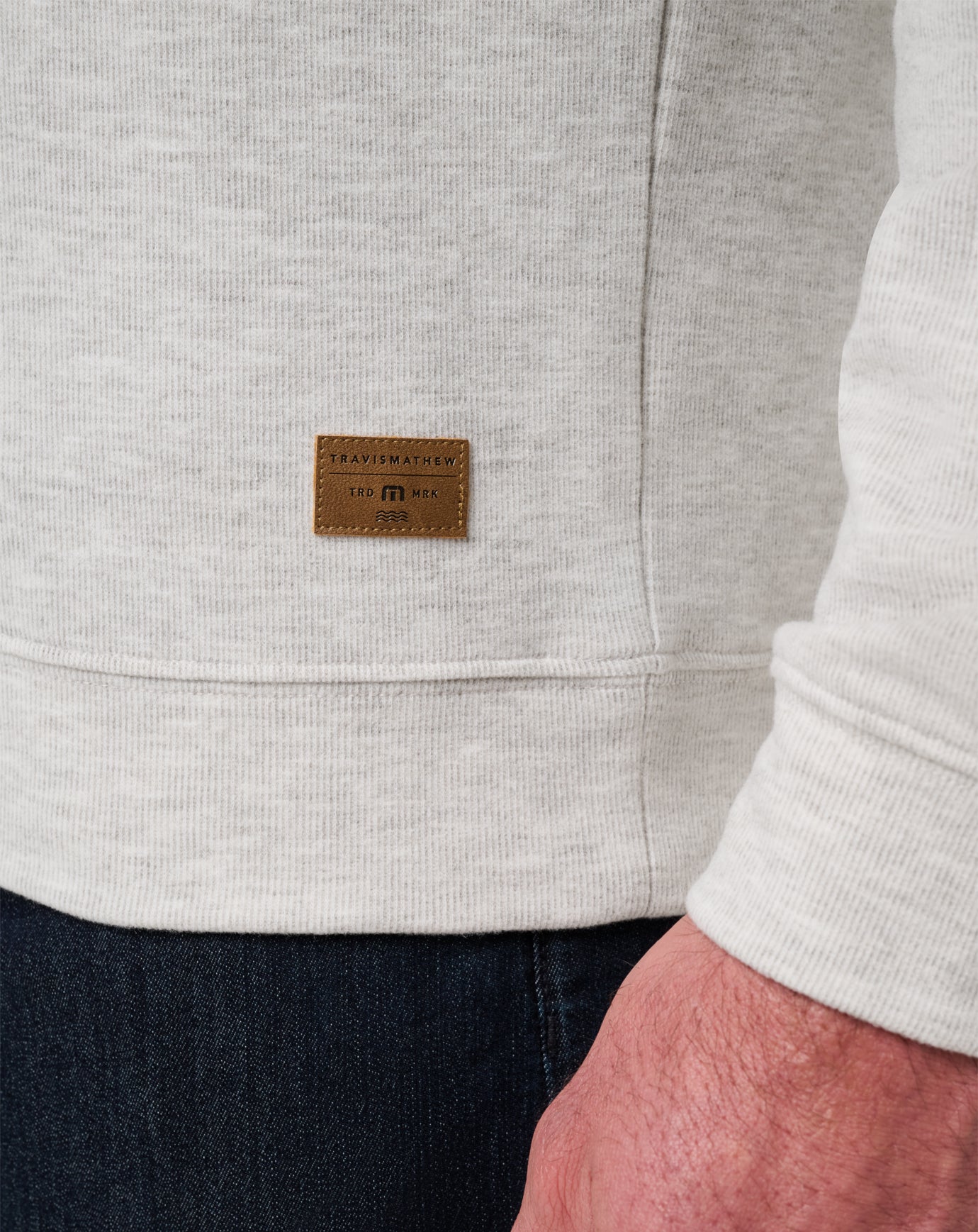 Travis Mathew Discount Cloud Sweater Quarter Zip Men