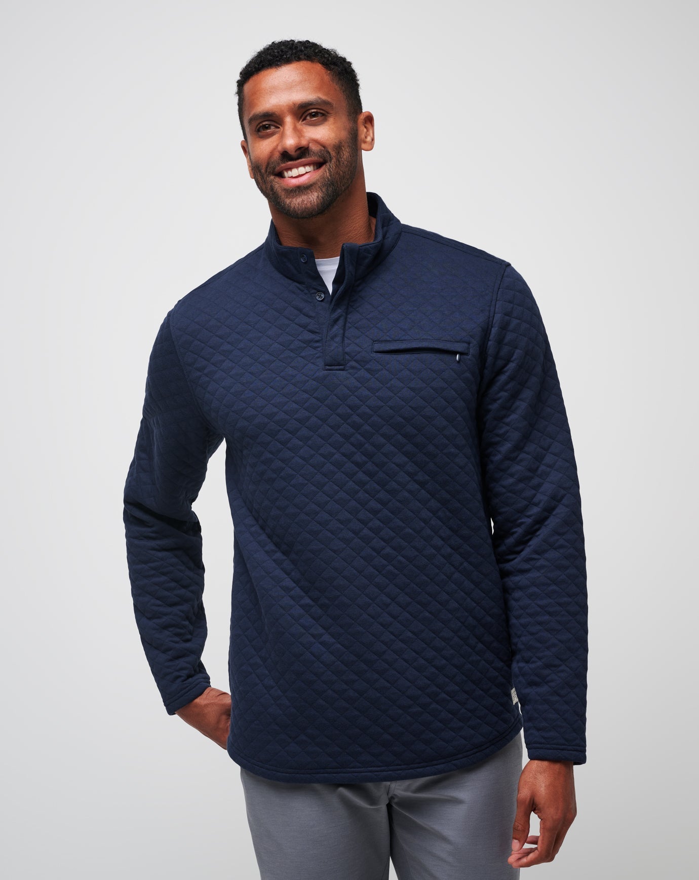 Travis Mathew Online Transatlantic Quarter Zip Men