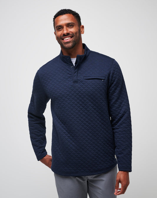 Travis Mathew Online Transatlantic Quarter Zip Men