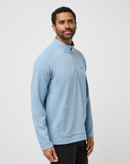 Travis Mathew US Performance Waffle Quarter Zip Men|Golf