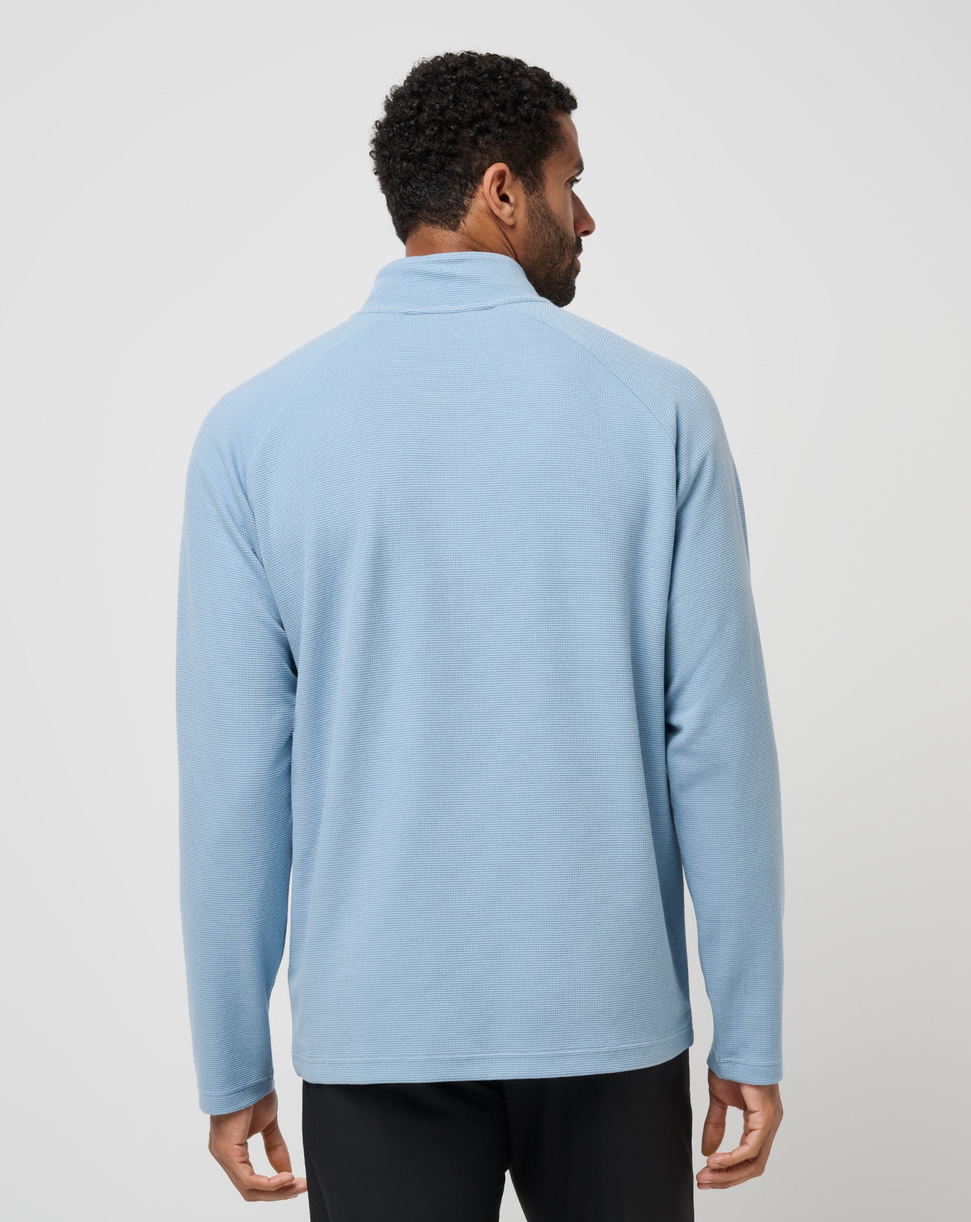 Travis Mathew US Performance Waffle Quarter Zip Men|Golf