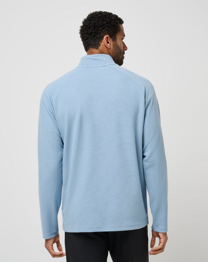 Travis Mathew US Performance Waffle Quarter Zip Men|Golf