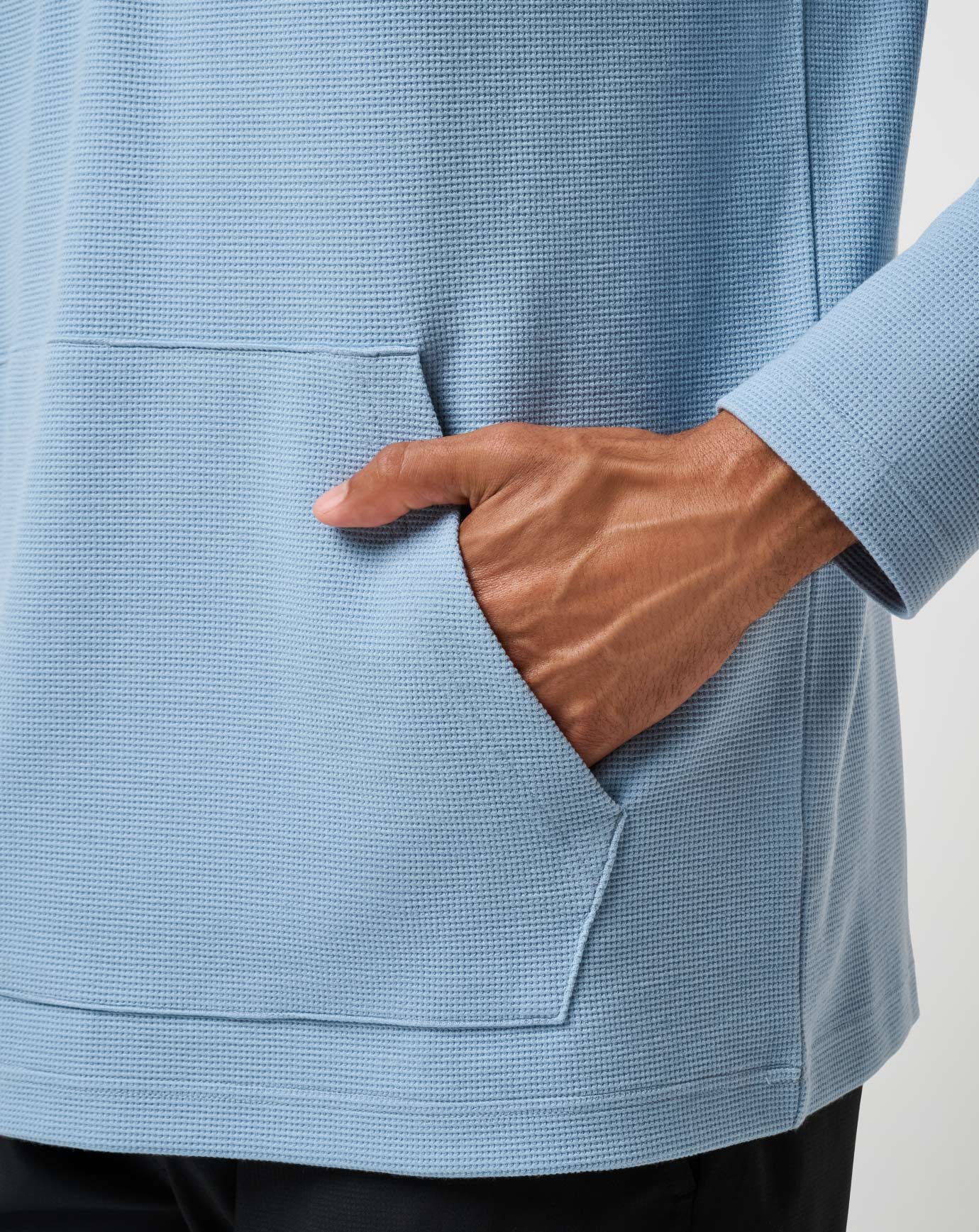 Travis Mathew US Performance Waffle Quarter Zip Men|Golf