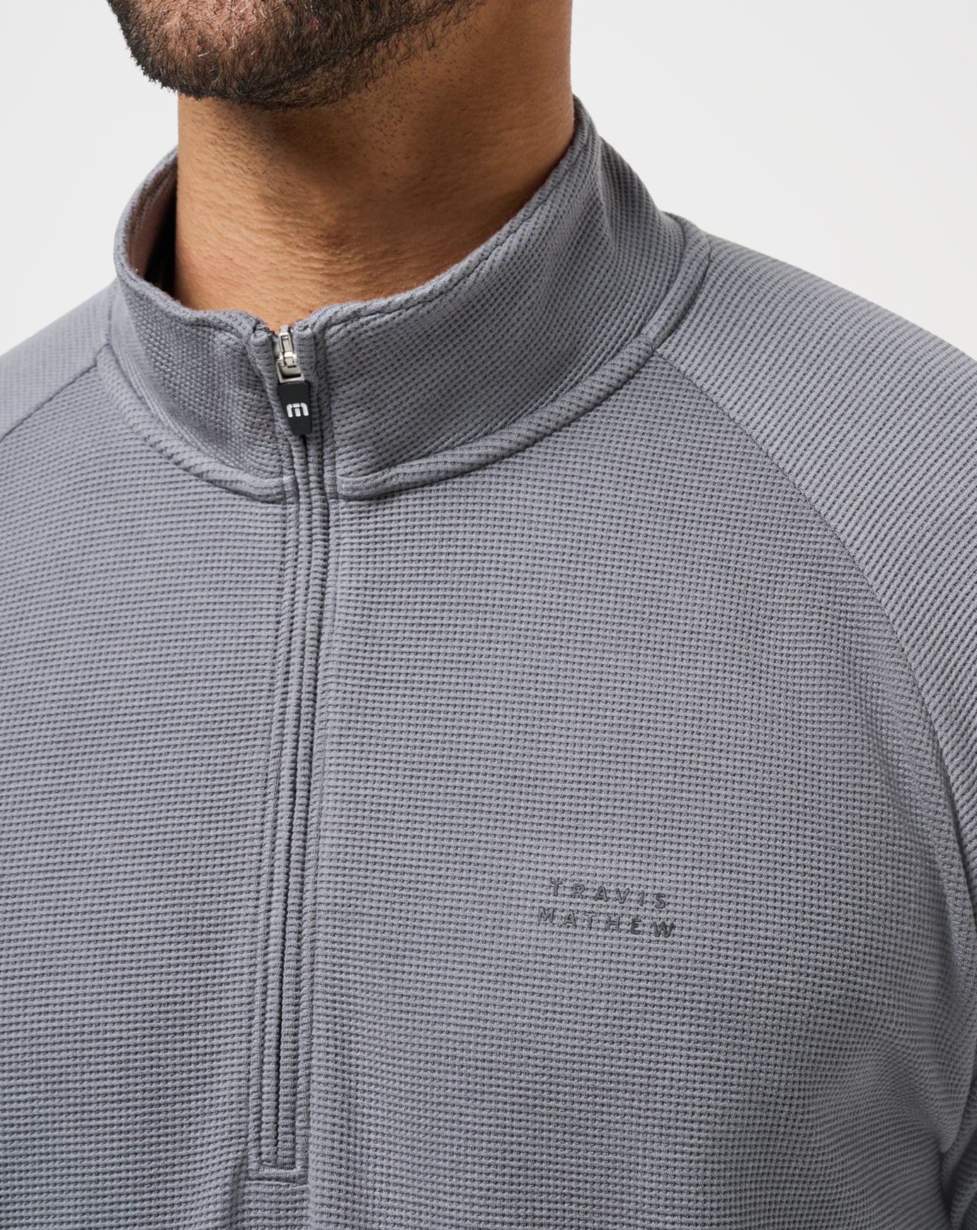 Travis Mathew Sale Performance Waffle Quarter Zip Men|Golf