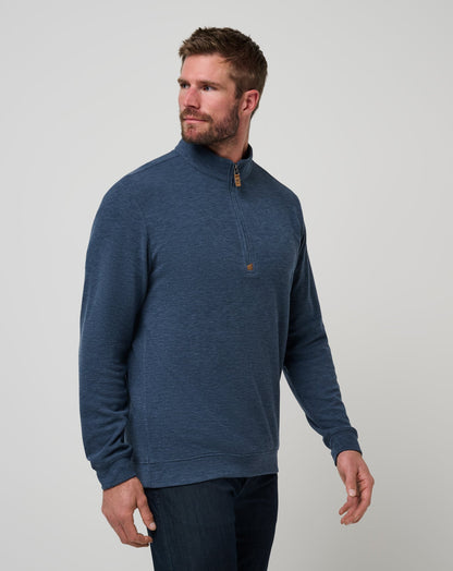 Travis Mathew Outlets Cloud Sweater Quarter Zip Men