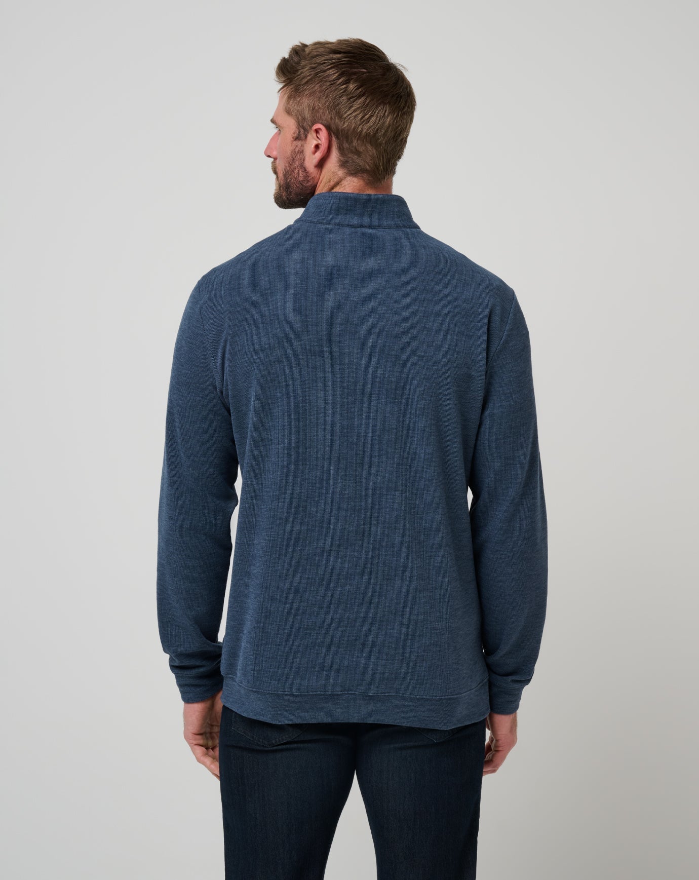 Travis Mathew Outlets Cloud Sweater Quarter Zip Men