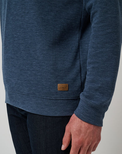 Travis Mathew Outlets Cloud Sweater Quarter Zip Men