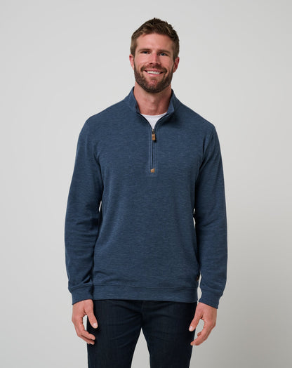 Travis Mathew Outlets Cloud Sweater Quarter Zip Men