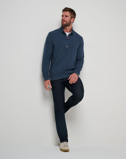 Travis Mathew Outlets Cloud Sweater Quarter Zip Men