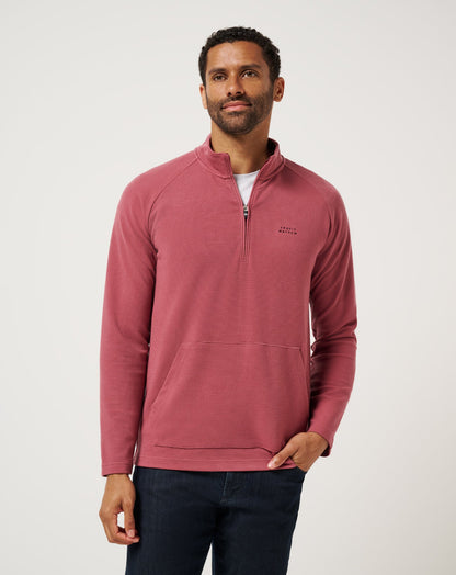 Travis Mathew For Sale Performance Waffle Quarter Zip Men|Golf