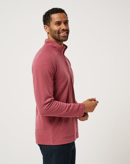 Travis Mathew For Sale Performance Waffle Quarter Zip Men|Golf