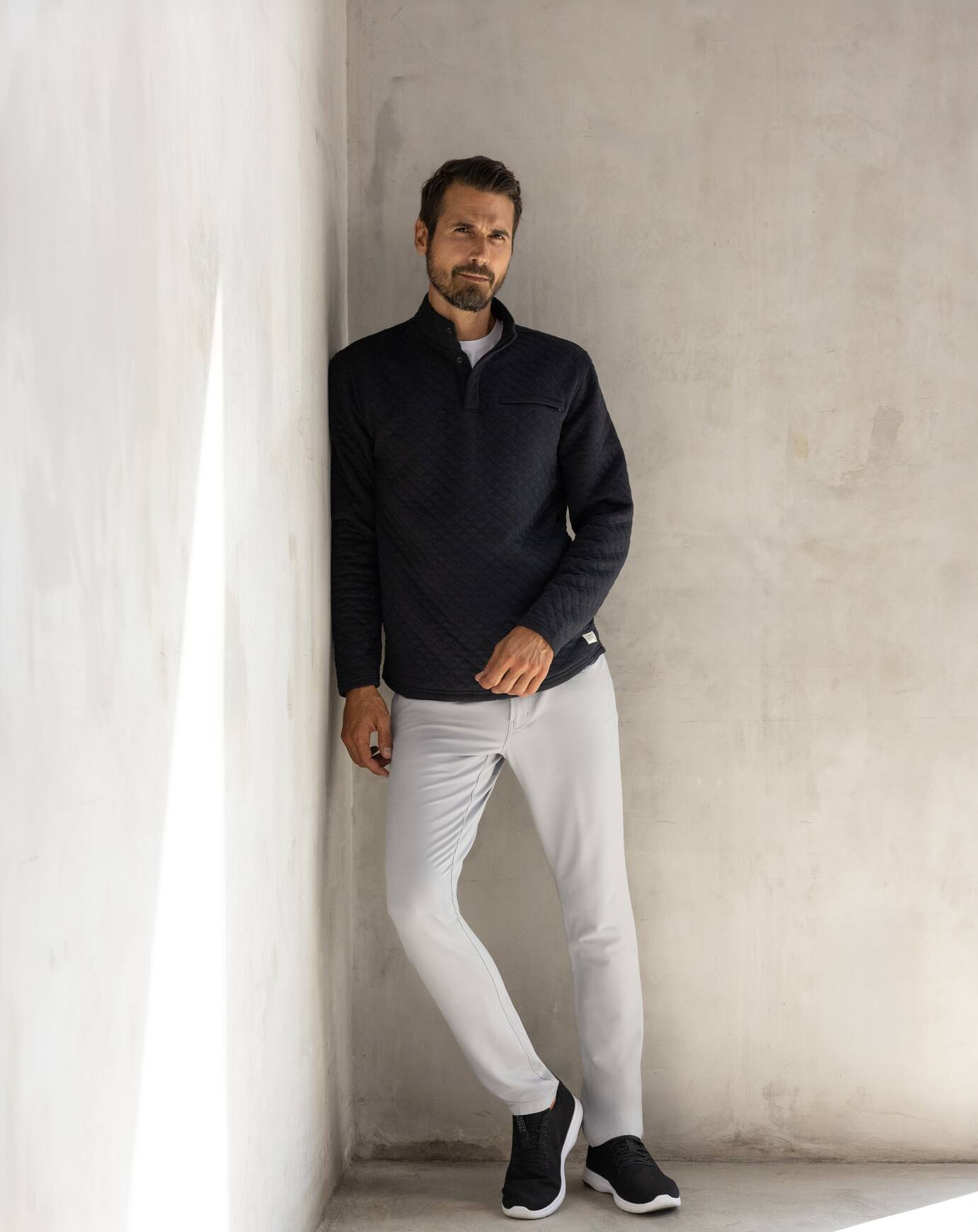 Travis Mathew US Transatlantic Quarter Zip Men