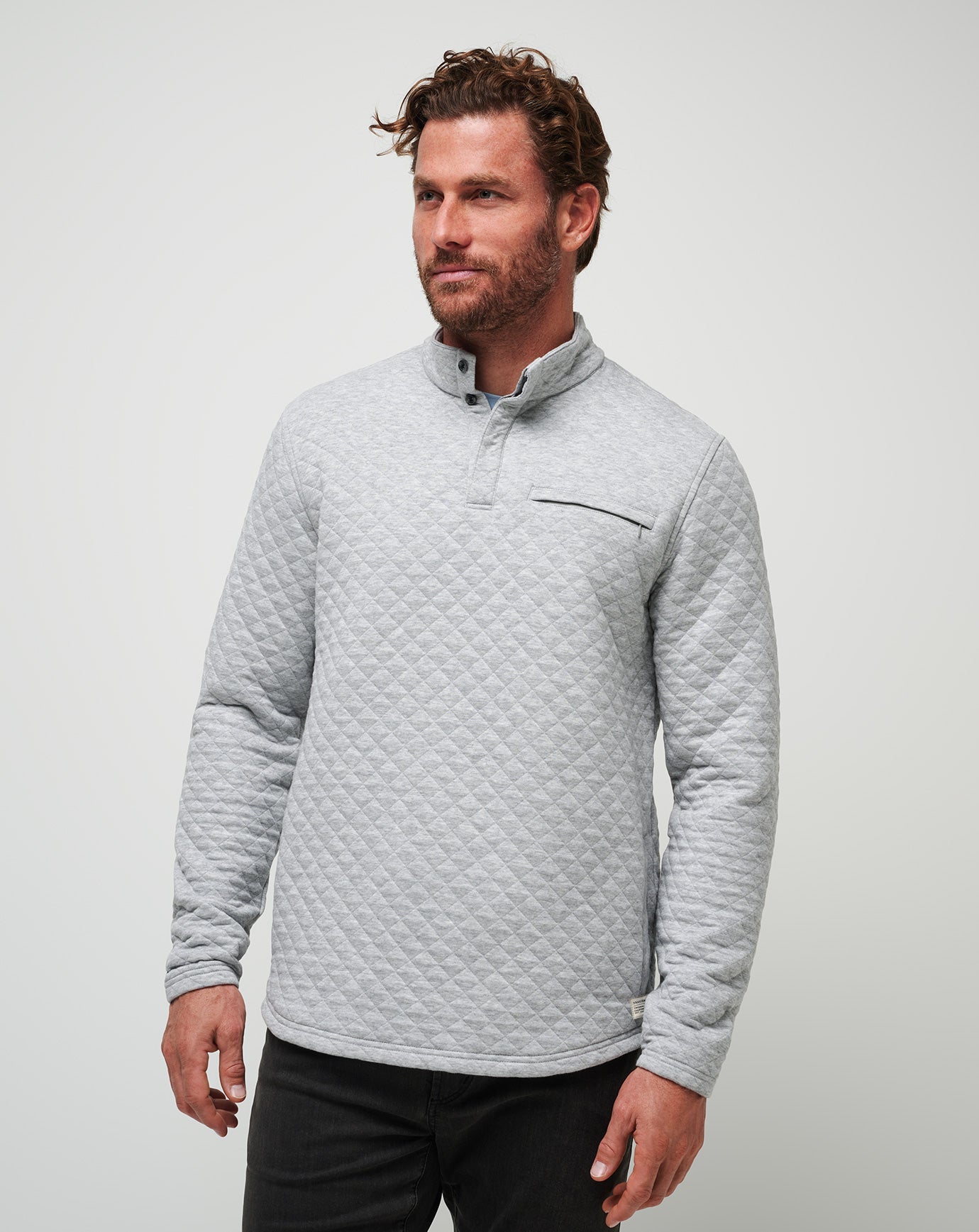Travis Mathew Online Transatlantic Quarter Zip Men