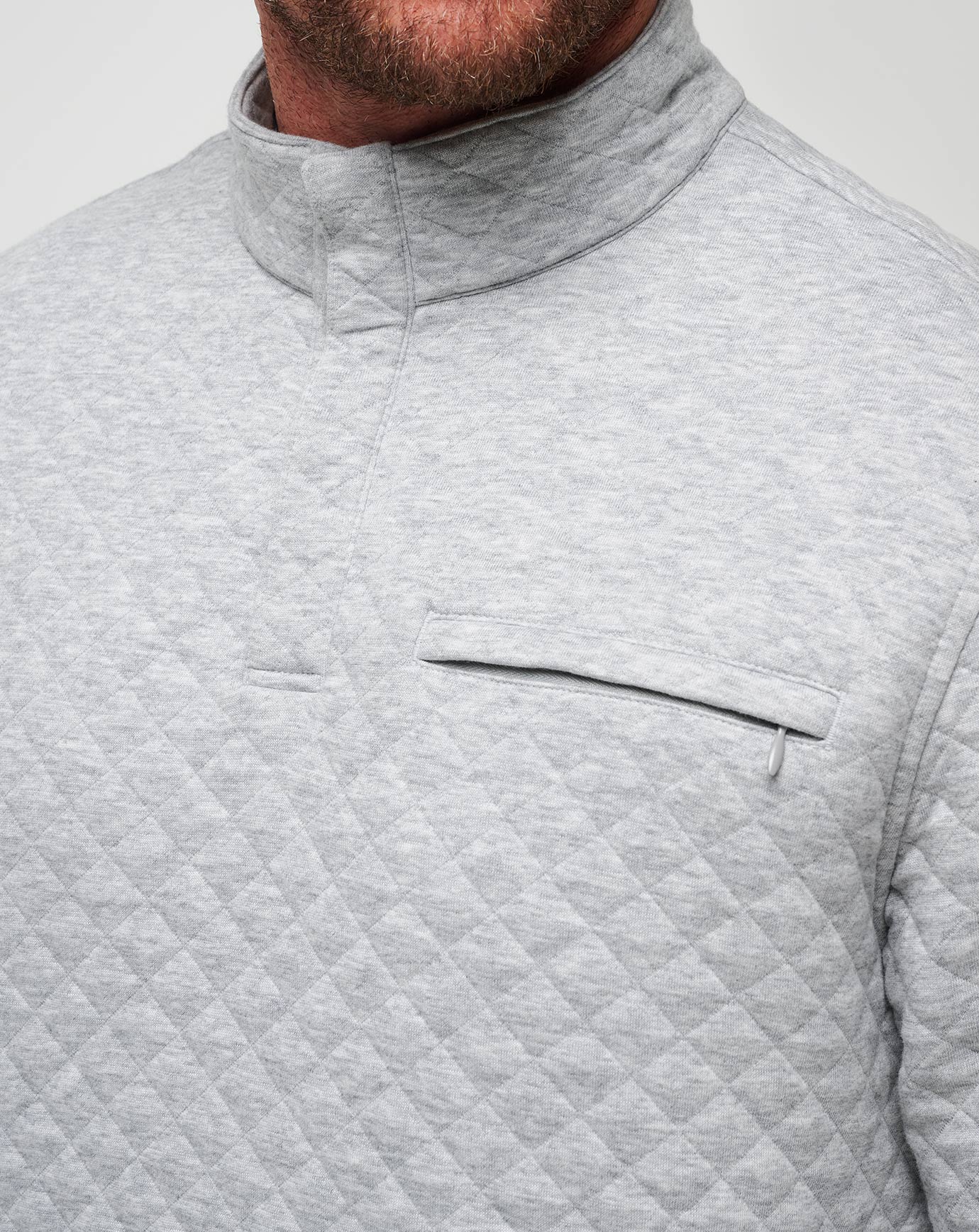 Travis Mathew Online Transatlantic Quarter Zip Men