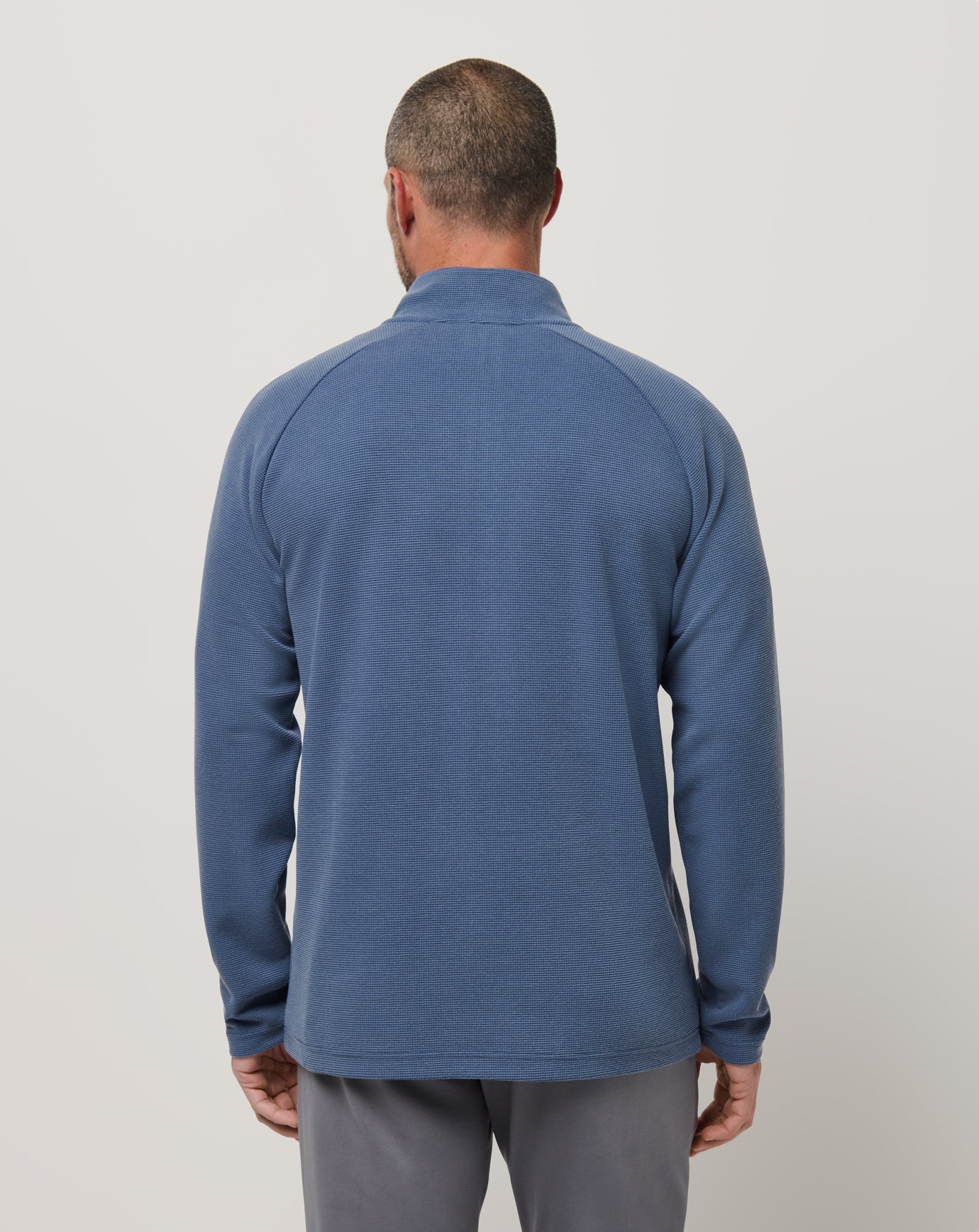 Travis Mathew US Performance Waffle Quarter Zip Men|Golf