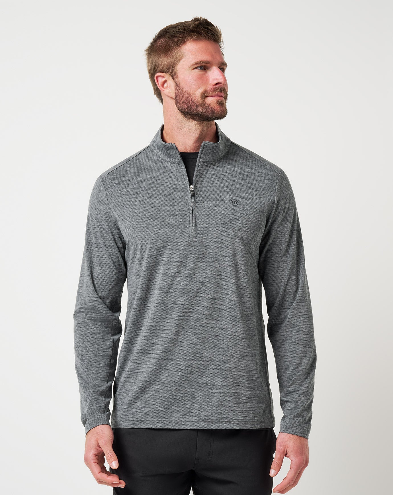 Travis Mathew Sale Heater Pro Quarter Zip Men|Golf