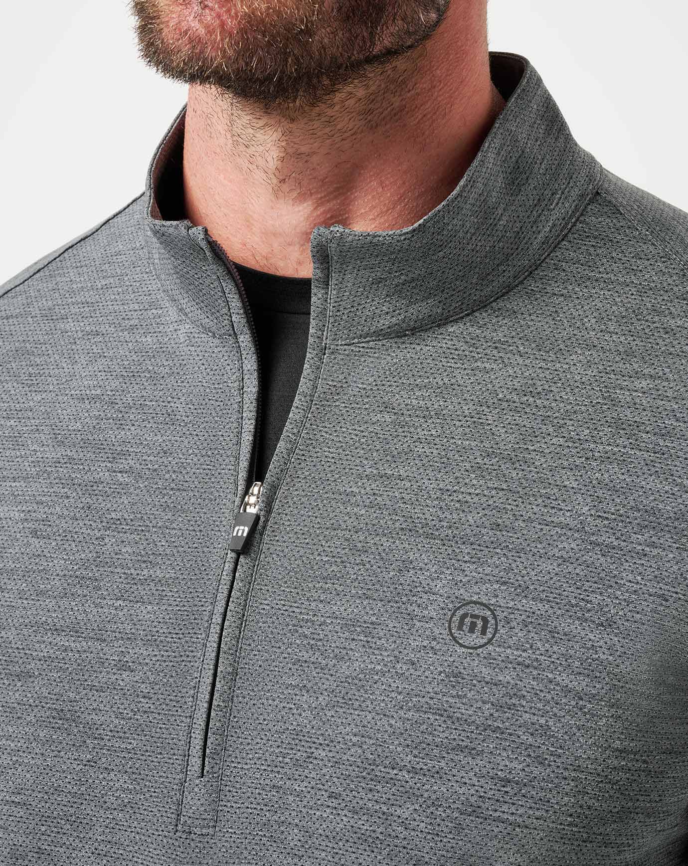 Travis Mathew Sale Heater Pro Quarter Zip Men|Golf