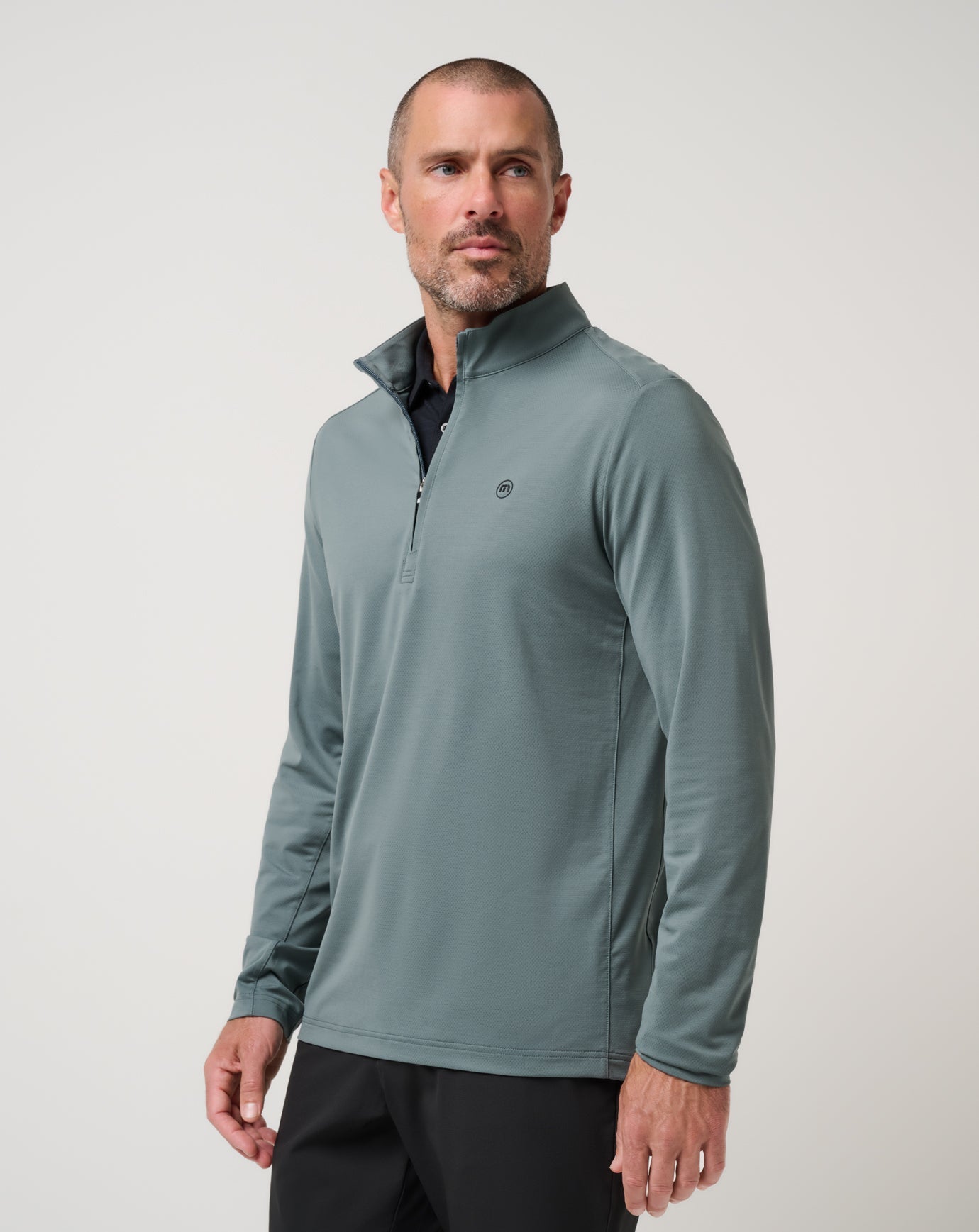 Travis Mathew US Heater Pro Quarter Zip Men|Golf