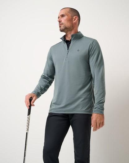 Travis Mathew US Heater Pro Quarter Zip Men|Golf