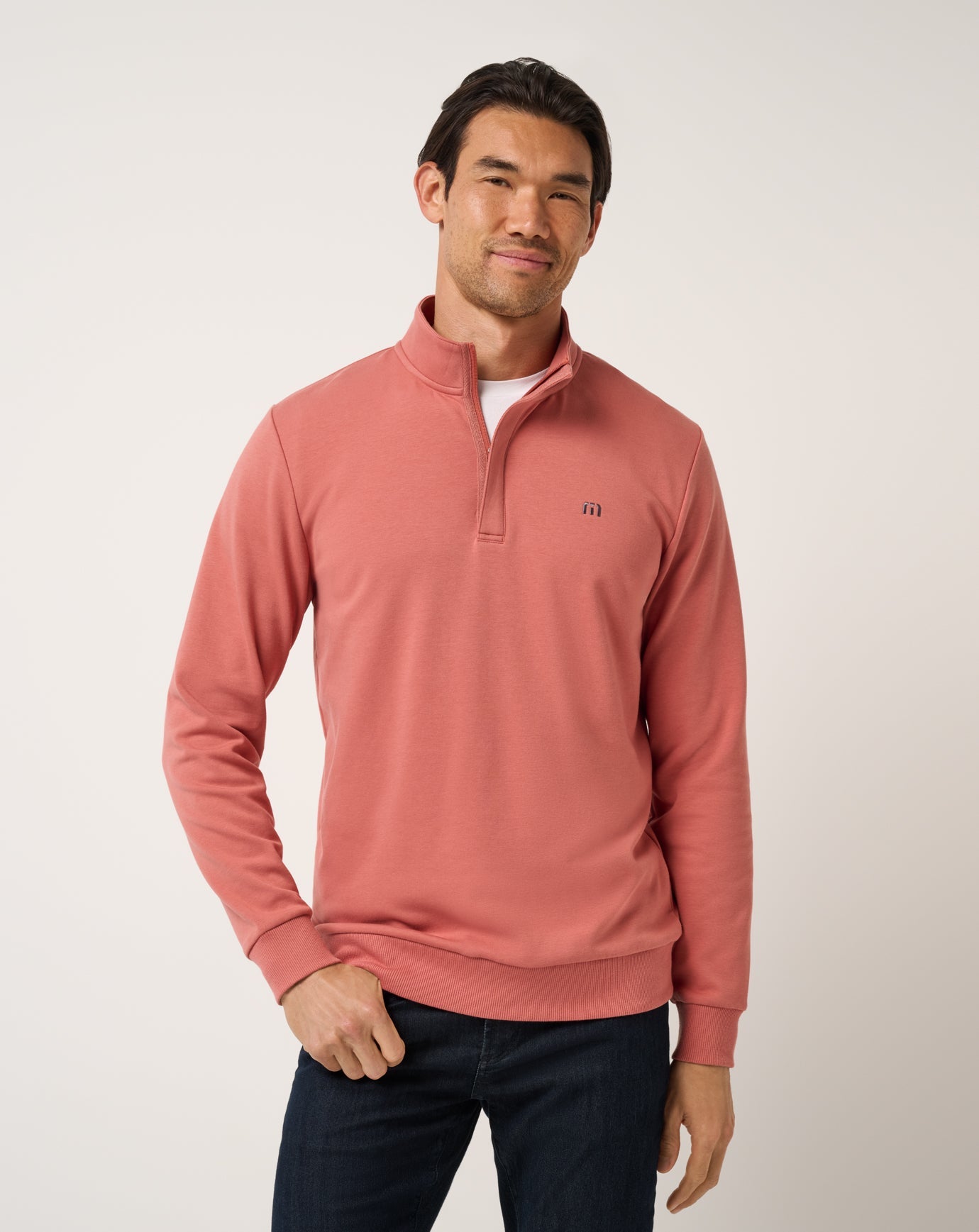 Travis Mathew Sale Cloud Quarter Zip 2.0 Men|Golf|New