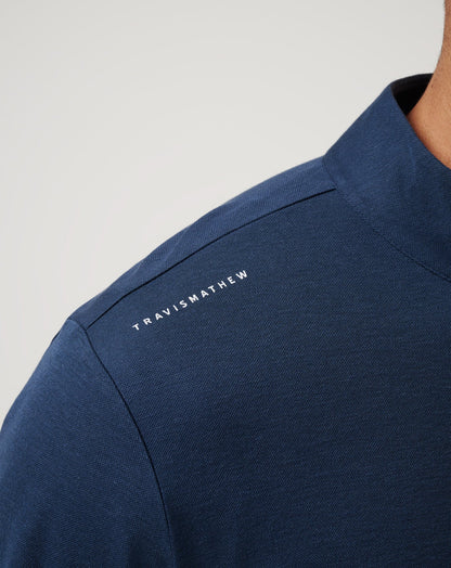 Travis Mathew US New York Yankees Time To Tailgate Quarter Zip Men|Game Day|New