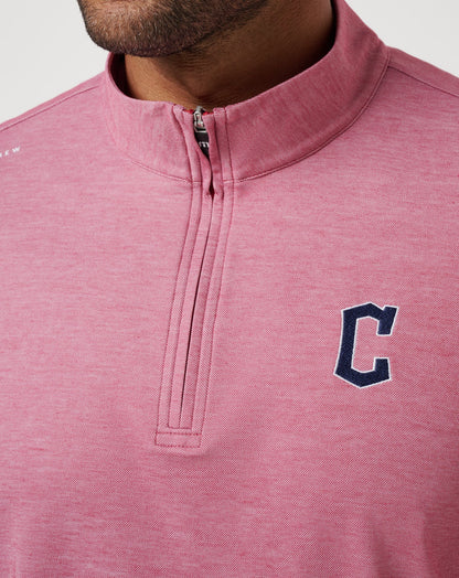 Travis Mathew US Cleveland Guardians Time To Tailgate Quarter Zip Men|Game Day|New