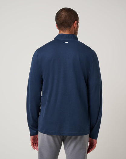 Travis Mathew Online Los Angeles Angels Time To Tailgate Quarter Zip Men|New