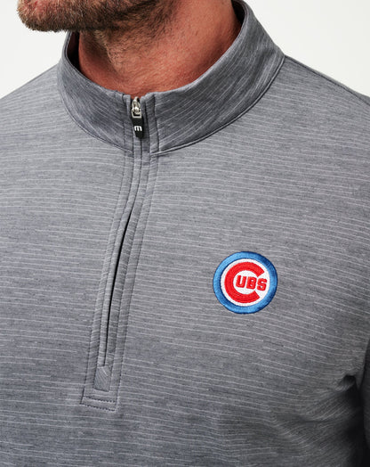 Travis Mathew Discount Chicago Cubs The Heater Quarter Zip Men|Game Day|New