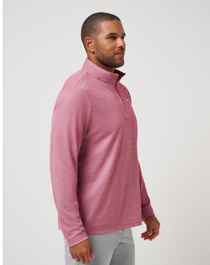 Travis Mathew For Sale Texas Rangers Time To Tailgate Quarter Zip Men|New