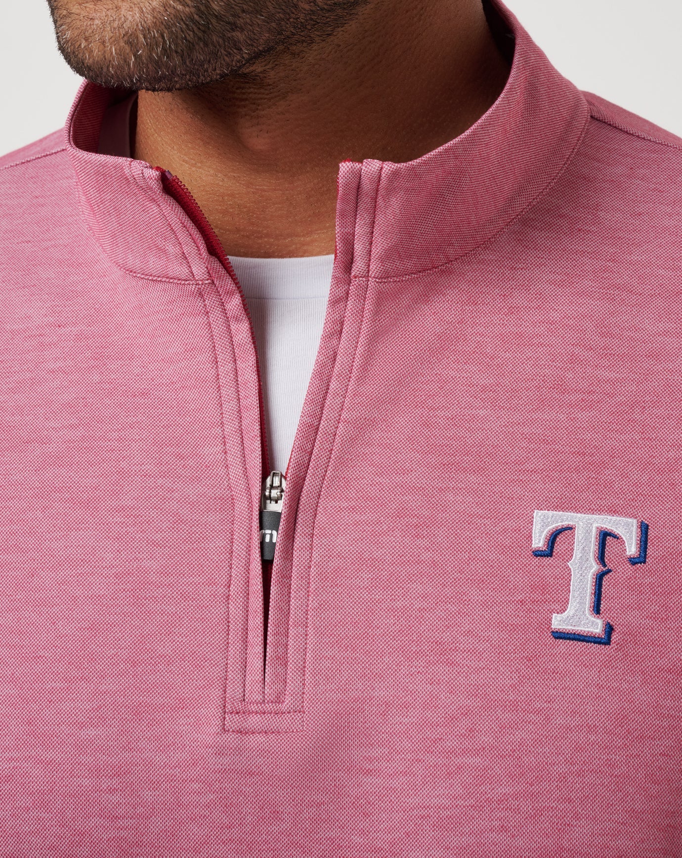 Travis Mathew For Sale Texas Rangers Time To Tailgate Quarter Zip Men|New