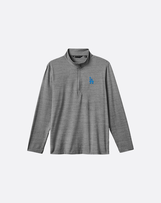 Travis Mathew US Los Angeles Dodgers The Heater Quarter Zip Men|Game Day|New