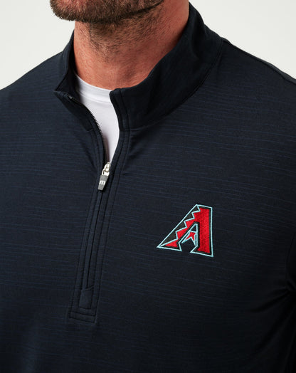 Travis Mathew Online Arizona Diamondbacks The Heater Quarter Zip Men|New