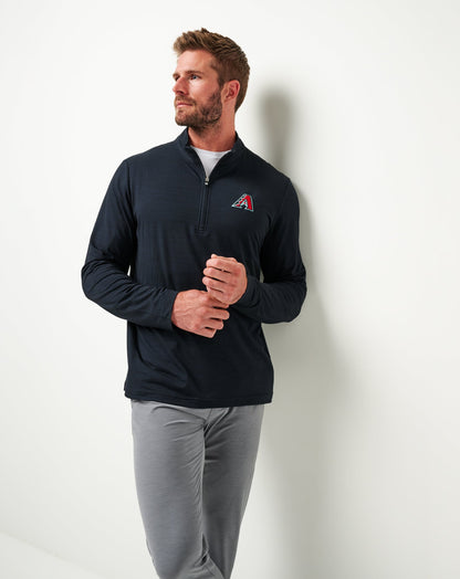 Travis Mathew Online Arizona Diamondbacks The Heater Quarter Zip Men|New
