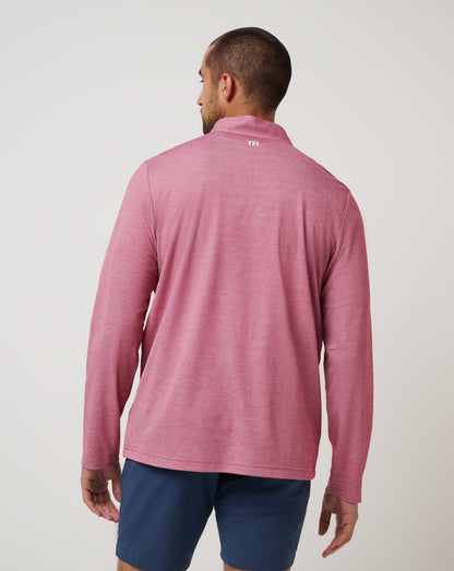 Travis Mathew Discount Atlanta Braves Time To Tailgate Quarter Zip Men|New