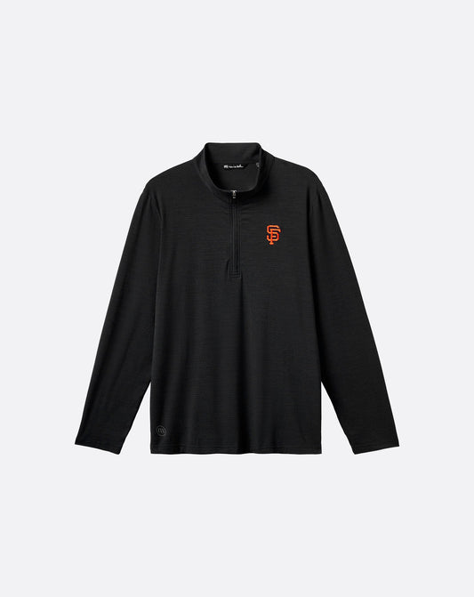 Travis Mathew For Sale San Francisco Giants The Heater Quarter Zip Men|New